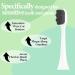 Soft Toothbrush Replacement Heads (4 Pack) for Philips Sonicare - Gentle on Sensitive Teeth & Gums - Portable Case Included - Wave Bristles - Buy Online on GoSupps.com
