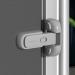 Updated Home Refrigerator Lock for Kids, Child Proof Fridge Freezer Door Lock Apply to Max 1"(25mm) Sealing Strip Easy to Install and Use 3M Adhesive No Tools Need or Drill