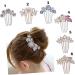 FOMIYES Rhinestone Jewelry Purple Hair Accessories Goody Hair Clips for Women Women's Hair Accessories Womens Barrettes for Hair Rhinestone Barrettes Bridal Hair Clip Wedding Bride Comb - Buy Online on GoSupps.com