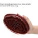 Handheld Scalp Massager Brush for Whole Body Relaxation - Brown - Buy Online on GoSupps.com