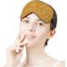 Cartoon Pumpkin Sleep Mask for Women | Adjustable Eye Shades with Elastic Strap - Perfect for Travel & Relaxation - Buy Online on GoSupps.com