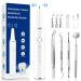 Plaque Remover for Teeth Calculus Remover for Teeth Cleaning with 3 Modes and 4 Heads Rechargeable Dental Calculus Remover Teeth Cleaning Kit for Home ASWE002