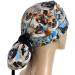 French Bulldog Print Scrub Hat | Unisex Surgical Cap for Nurses & Doctors | Tie Back Working Cap - Buy Online on GoSupps.com