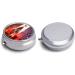 Travel Pill Box Organizer - 3 Compartment Portable Medicine Case for Purse & Pocket - Xmas Party Printing - Buy Online on GoSupps.com
