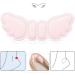 5 Pair Non-Slip Heel Stickers for Pain Relief Soft Foam Elastic High Heel Cushion Pads Thin 3mm Version Pink - Buy Online on GoSupps.com