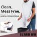 Shaving Bib Beard Bib Apron Beard Shaping Tool Beard Hair Clippings Catcher Trimming Accessories with Suction Cups Hair Nylon Beard Trimming Perfect Grooming Gift for Men Father Husband - Buy Online on GoSupps.com