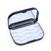 BUCICE Eyelash Case with Mirror - 3 Layer False Lash Case Empty Eyelash Storage Case Portable Folding Makeup Mirror for Women Gift Black