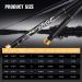 Goture Telescopic Tenkara Fishing Rod - Ultralight Portable Collapsible Bass Crappie Rod | Carbon Fiber Inshore Stream Trout Pole | 12ft/3.6m Free Tip Set - Buy Online on GoSupps.com