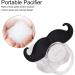 Silicone Baby Funny Pacifier with Cute Beard Design - Food Grade, Portable Teething Binky for Kids - Perfect Gift - Buy Online on GoSupps.com