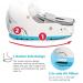 Medical Inflatable Walking Boot Orthopaedic boot Fracture Boot Ultralight Walking Boot for Sprained Ankle Stress Fracture Broken Foot or Achilles Tendonitis (L) Large - Buy Online on GoSupps.com
