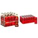 Coca-Cola Zero Sugar-sparkling soft drink with original coke taste (12 x 500 ml) & Zero Sugar-caffeinated refreshing drink with original Coca-Cola taste (24 x 330 ml) Bundle with Coca-Cola Zero Sugar