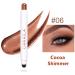 Go Ho Cocoa Cream-to-Powder 2-in-1 Eyeshadow Stick - Waterproof Shimmer Eyeshadow Pencil for Easy Color Application - Eye Brightener Stick - Buy Online on GoSupps.com