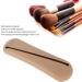Silicone Makeup Brush Bag - Large Capacity Dustproof Holder for Home & Travel | Brown Portable Design - Buy Online on GoSupps.com