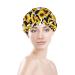 Sunflower Waterproof Shower Cap for Women and Girls - Reusable Double Layers Bathing Hat - Buy Online on GoSupps.com
