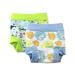 BabyPreg baby child swimming letters cover diaper with high waist abdominal protection bathing shorts (green+light blue 3-5 years) green+light blue 3-5 years (2 pack)