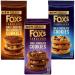 Chocolate Cookies Bundle with Fox's Fabulous Triple Chocolate Cookies 180g Fabulous Milk Chocolate Cookies 180g and Fabulous Half-Coated Milk Chocolate Cookies 175g (3 Pack)