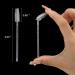 300 Pcs Disposable Mascara Wands Crystal Spoolies Brush - White Eyelash Extension Eyebrow Brushes for Lash Wand Applicator Makeup Kits - Buy Online on GoSupps.com