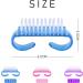 9-Piece Handle Nail Brush Set for Cleaning Nails and Pet Teeth - Buy Online on GoSupps.com