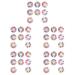 FOMIYES 40 Boxes Soft Pottery Resin Charms for Crafts Fruit Slices Charms Nail Tech Accessories Nail Decor Nail Embellishments Assorted Nail Slices Charms 3D Polymer Clay Bulk Scrapbook