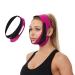 Facelifting bandage facial lifting bandage thin face bandages lifting mask double chin Reducer Face Lose Liminement Belt Beautable Double Chin Hubing tightening rose red