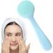 Skoulazeo Facial Cleansing Brush Skin Friendly Waterproof Face Cleaning Scrubber Manual Facial Cleansing Brush Skin Friendly Waterproof Face Cleaning Scrubber Blue - Buy Online on GoSupps.com