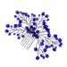 FRCOLOR Hair Comb Bridesmaid European Fashion Accessories Rhinestones