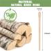 ZKSXOA Wooden Spatula Waxing Applicator - 100 Pack for Hair Removal & Crafting | Perfect Small Wooden Sticks - Buy Online on GoSupps.com