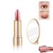 Two-color light luxury lazy eye shadow stick 2-in-1 eye shadow stick and mirror gradient pearlescent novice eye shadow 04