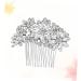 MAGICLULU Bride Comb Hair Comb for Bride Comb for Bridal Rhinestone Comb Rhinestone Hair Comb Wedding Hair Comb Crystal Hair Comb - Buy Online on GoSupps.com
