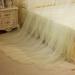 Cikonielf Net Breathable Round Canopy Lace Princess Bed Curtain - Beige | International Shipping Available - Buy Online on GoSupps.com