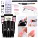 GMWD Poly Nail Gel Kit Gel Nail Extension Kits 3 Colours 15ml Polygel Nail Starter Kit Professional Nail Builder Gel Set Quick Extension Building Gel Starter Kit Nail Art Sets for Beginners - Buy Online on GoSupps.com