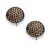 (Rough Leopard Print) Round Pill Box 3 Compartment Pill Box Mini Decorative Pocket Purse Portable Travel Medicine Tablet Vitamin Holder Organizer Pill Case
