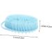 3pcs Double Sided Bath Brush Set - Baby & Body Silicone Scrubber - Buy Online on GoSupps.com