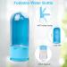 Buy KQPIINW Portable Dog Water Bottle - 300ml Foldable Pet Water Bottle for Camping Walking & Hiking - Ideal for On-the-Go Hydration (Blue) - Buy Online on GoSupps.com
