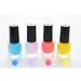 Gel Nail Polish UV CANNI 5ml Mini Set of 4 Bold Colours - Soak Off Base Top Colour Coat Manicure Acrylic Gifts Women Nails Set 3
