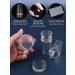EBANKU Clear Nail Stamper Set with Scrapers - 3 Silicone Jelly Stampers, 3 Replaceable Heads - Manicure Tools - Buy Online on GoSupps.com