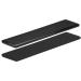 Nano Glass Nail File Manicure Tool with Rounded Corners Reusable & Easy to Clean Anti-Corrosion & Anti-Rust Suitable for Home & Office Professional Salon Quality for Men