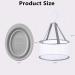 Buy Makeup Brush Cleanser Bowl & Silicone Cleaning Pad | Mesh Drying Rack for Brushes | International Shipping Available - Buy Online on GoSupps.com
