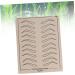 Beavorty 18 Sheets Eyebrow Microblading Skin Vehicle Grab Handles Eyebrow Training Skin Practice Skin - Buy Online on GoSupps.com
