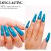 Imtiti Blue Gel Nail Polish 15ML Turquoise Blue Gel Polish Autumn Winter Gel Nail Polish Soak Off LED UV Nail Gel Polish DIY Nail Art Starter Manicure Salon Gel Nail Kit - Buy Online on GoSupps.com
