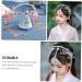 FOYTOKI 1pc Ancient Style Hair Crown Headdress Long Tassel Hair Accessory Vintage Hanfu Hair Accessory Chinese Traditional Hair Accessory Long Tassel Headdress Chinese Style Headband - Buy Online on GoSupps.com