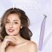 Stainless Steel Purple Lash Tweezers for Eyelash Extensions - Curved Angled Tips for Volume & Classic Lashes - Buy Online on GoSupps.com