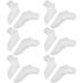 6 Pairs Big Toe Separator - 3 Hole SEBS Soft Pad Pain Relief & Corrector for Men & Women - Improve Comfort & Alignment - Buy Online on GoSupps.com