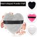 Makeup Puffs Large Powder Puffs Cotton Velour Love Shape Powder Puff with Strap Sponges Makeup Tool - Buy Online on GoSupps.com