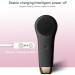 Silicone Facial Cleansing Brush IPX7 Waterproof Mild but Deep Cleaning 15000RPM Vibration Lift Firm and Tone Skin Rechargeable Face Scrub Brush for All Skins Black - Buy Online on GoSupps.com