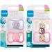 MAM Dental Pacifier Supreme for Girls (6-16 Months) - Pack of 4 Skin Soft Silicone Tooth-Friendly Design - Buy Online on GoSupps.com