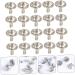 EXCEART 400 Sets Diamond Stud Rivets DIY Crafts Clothes DIY Rivets DIY Luggage Rivets Crystal Leather Goods 0.6X0.6X1CMx2pcs As Shownx2pcs - Buy Online on GoSupps.com