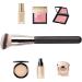 Okaywork Large Inclined Foundation Brush Makeup Brush Blush Brush Foundation Brush Dense Synthetic Premium Brush Hairs for Liquid Makeup Cream Powder Foundation - Buy Online on GoSupps.com