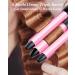 Mini 1/2 Inch Three Barrel Curling Iron for Home and Travel - Youuish Small Curling Wand with Ceramic Tourmaline for Added Shine - Dual Voltage Hair Crimper in Pink - Buy Online on GoSupps.com