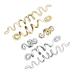 28 Pieces Dreadlocks Jewelry Set Adjustable Metal Cuffs & Spiral Clips Gold Dreadlock Pearls for Men & Women - Buy Online on GoSupps.com